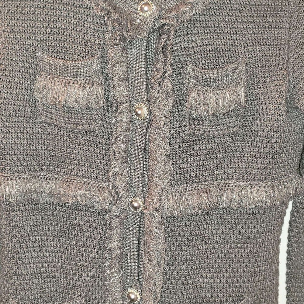 INC Wool Blend Cardigan Sweater - Picture 7 of 8